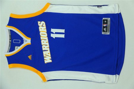 Maillot De Basket Golden State Warriors Thompsons 11 2017 New Bleu